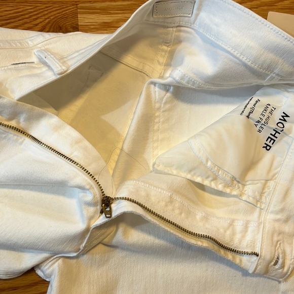 MOTHER The Hustler Ankle Fray Jean in Fairest of Them All Size 31 NWT - Picture 11 of 16